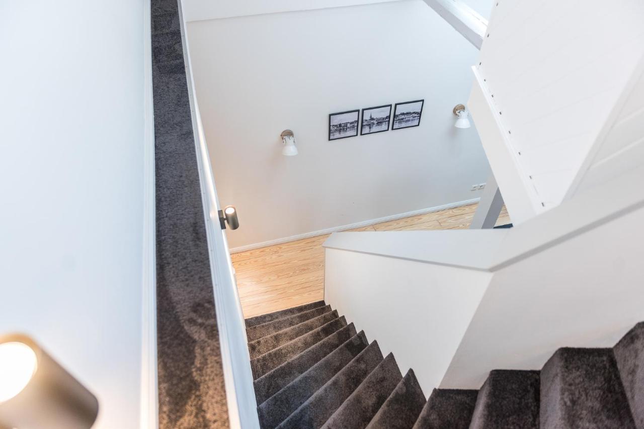 Fewo1846 - Flensburg68 - Komfortable Maisonettewohnung Fuer 6 Personen Mit Dachbalkon Im 4 Og Extérieur photo